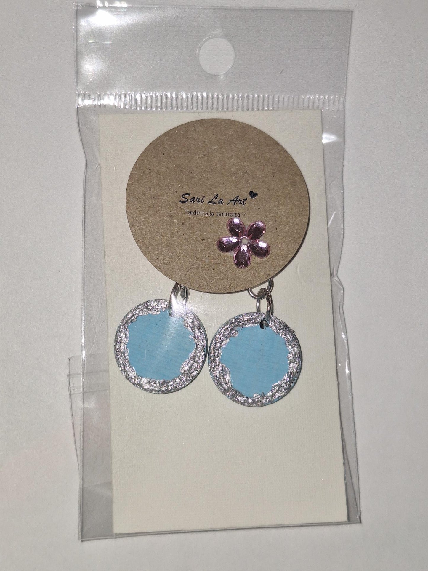 Hope-malliston puiset korvakorut