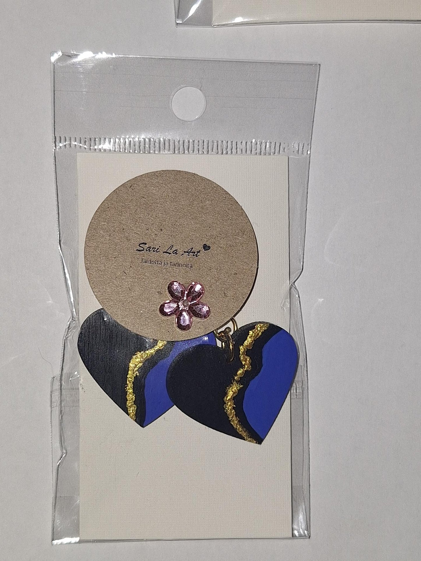 Sydänkorvakorut 3,2 x 2.75 cm