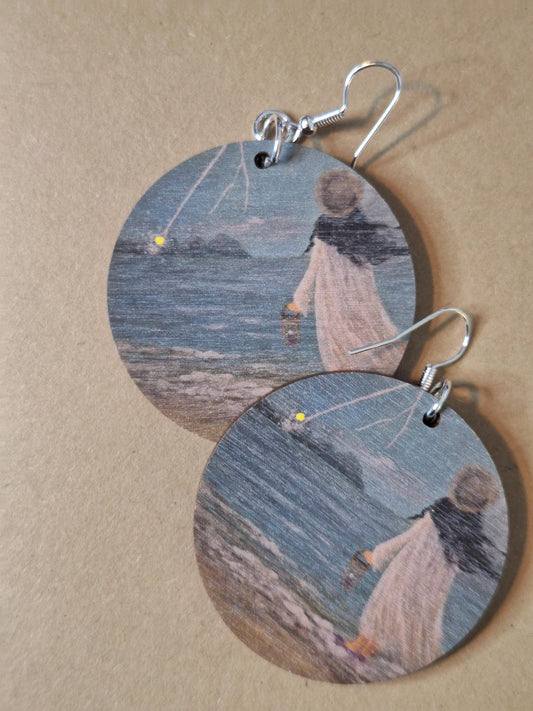 Puukorvakorut: Vintage Maijan odotus