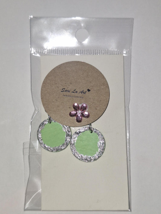 Hope-malliston puiset korvakorut