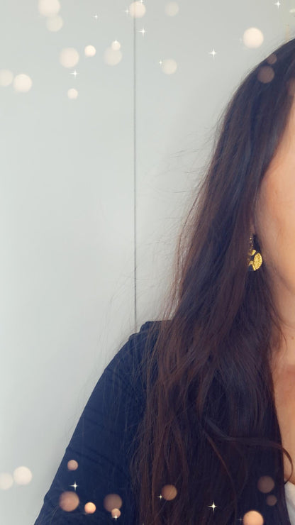 Maureen-malliston puiset korvakorut