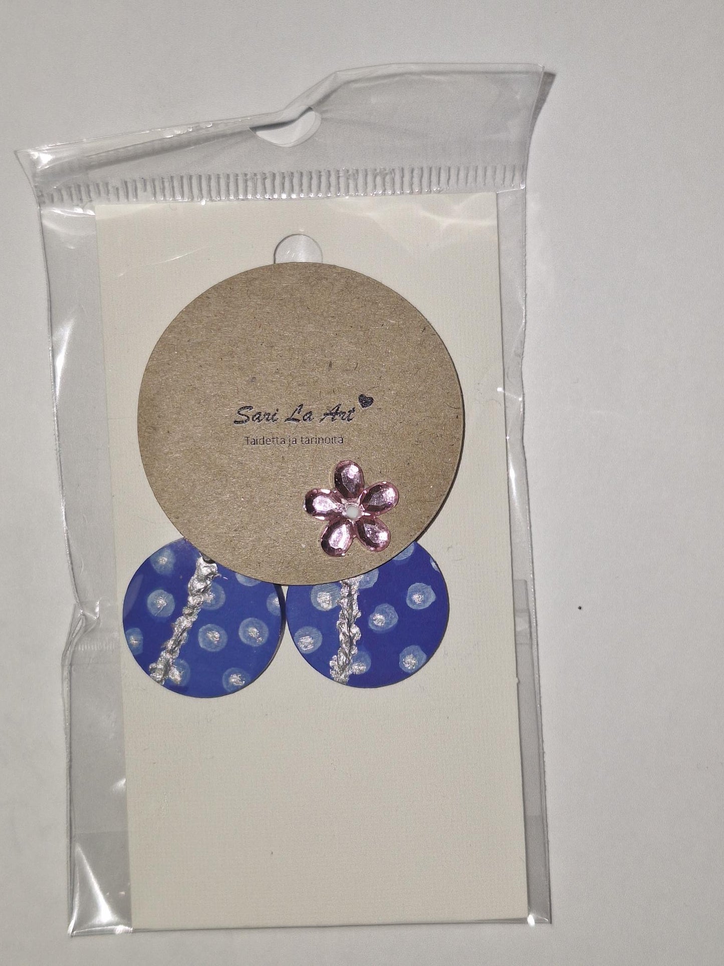 Sini-malliston puiset korvakorut