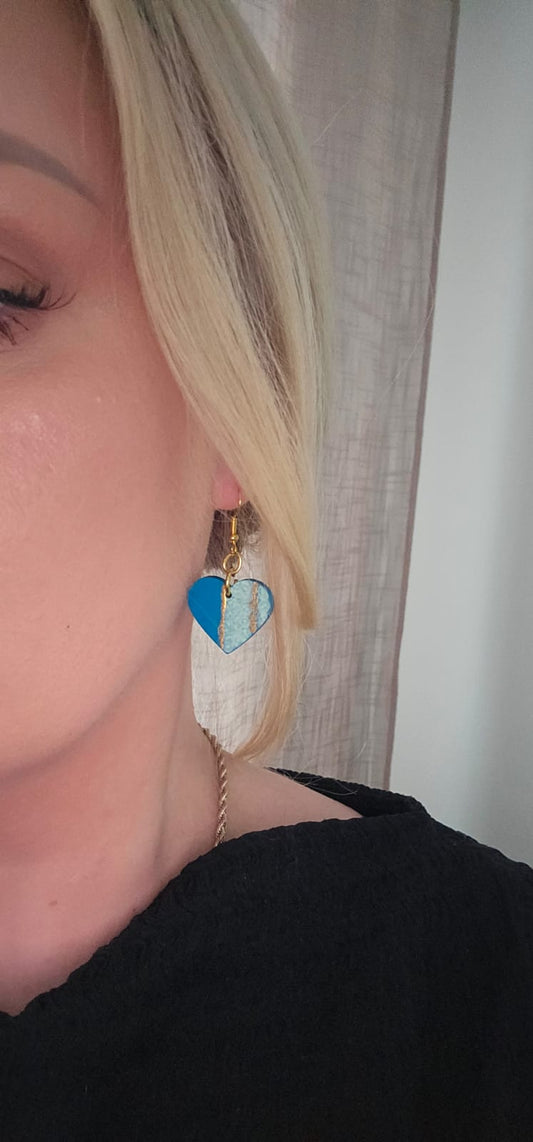 Mila-sydänkorvakorut